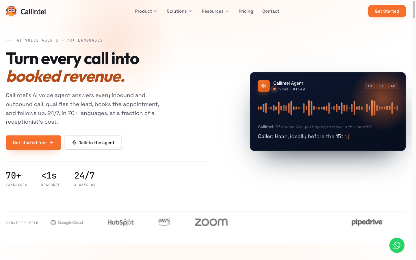 CallIntel — callintel.io